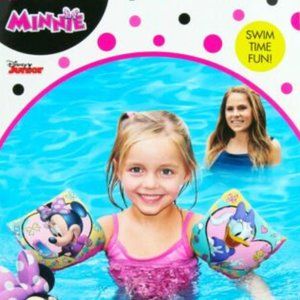[NEW] Children's Size 4T Disney Minnie Mouse Arm Floats Pool Swim Learning Fun